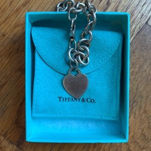 Tiffany & Co charm heart bracelet
